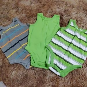 Baby boy onesie lot